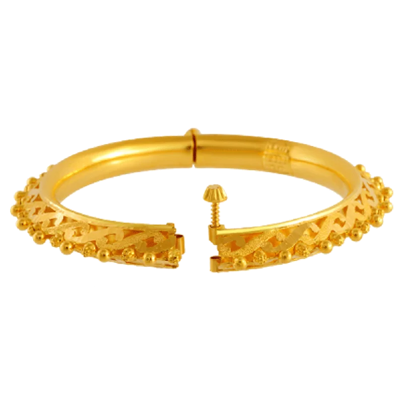 Marquise - Cut Women's Diamond Rings in Palladium for a Unique and Elongated Shape22KT Yellow Gold Bangle For Women