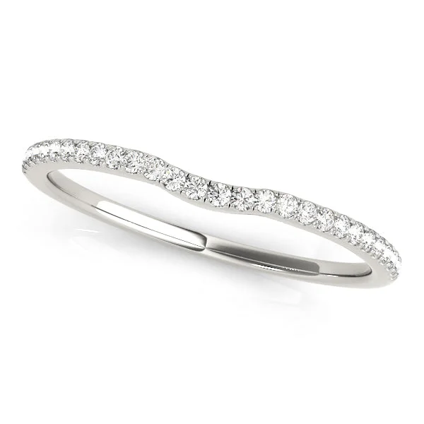 Tennis - Style Women's Rings with a Row of Round Diamonds in PlatinumNala Women's Diamond Wedding Ring