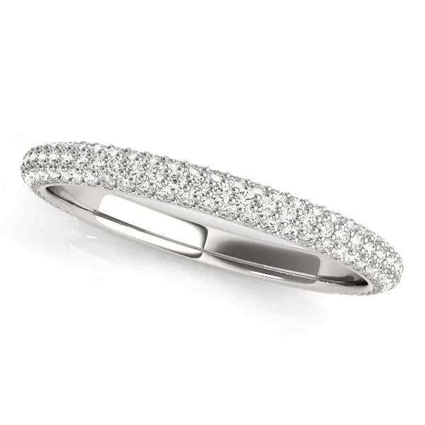 Tennis - Style Women's Rings with a Row of Round Diamonds in PlatinumJulianna Women's Diamond Wedding Ring