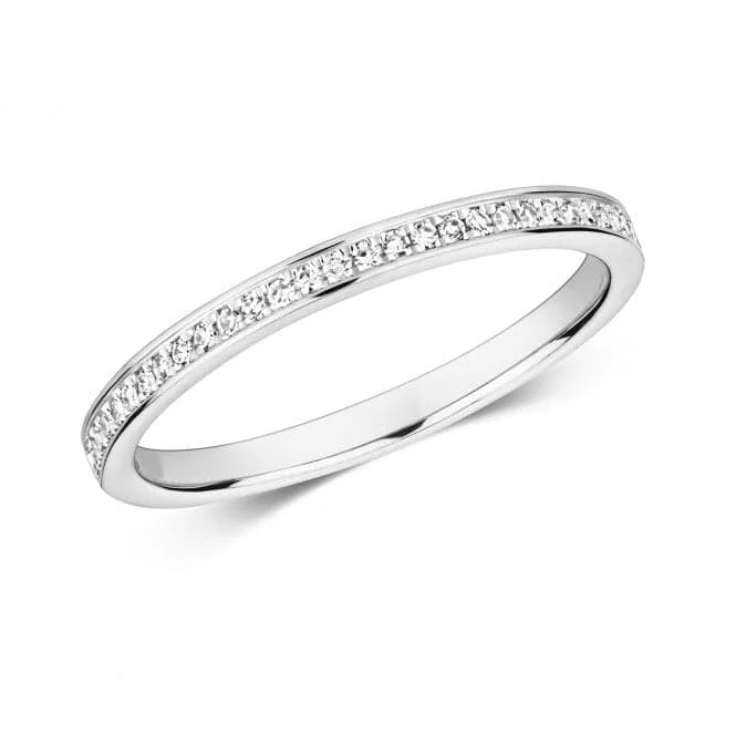 Magnetic Fashion Rings in Stainless Steel with a Modern, Interlocking DesignDiamond Jewellery 9ct White Gold Diamond Eternity Rings RD692W