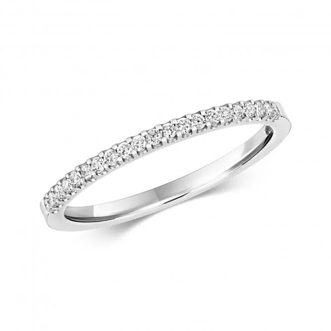 Textured Fashion Rings in Pewter with Hammered and Embossed SurfacesDiamond Jewellery 9ct White Gold Eternity Ring RD192W