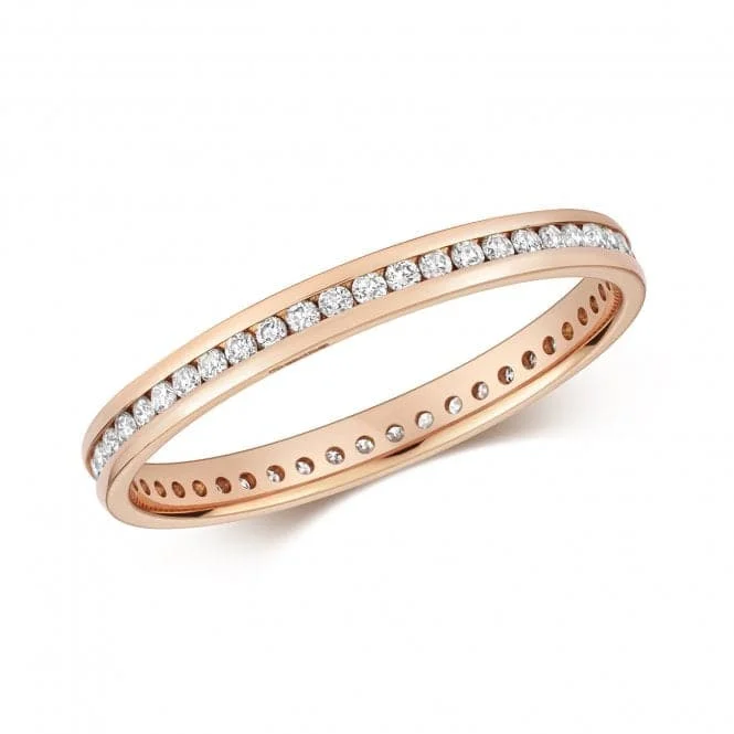 Magnetic Fashion Rings in Stainless Steel with a Modern, Interlocking DesignDiamond Jewellery 9ct Full Eternity Gold Rings RD581P