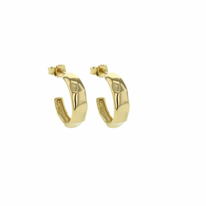 Everyday hoop earringsPicasso Gold Plated Hoops