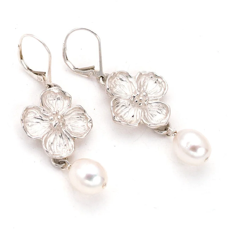 Lightweight drop earrings for all - day comfortDogwood Drop