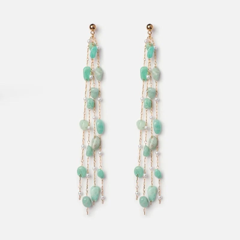 Bohemian - style drop earrings with a free - spirited charmRamada Earrings