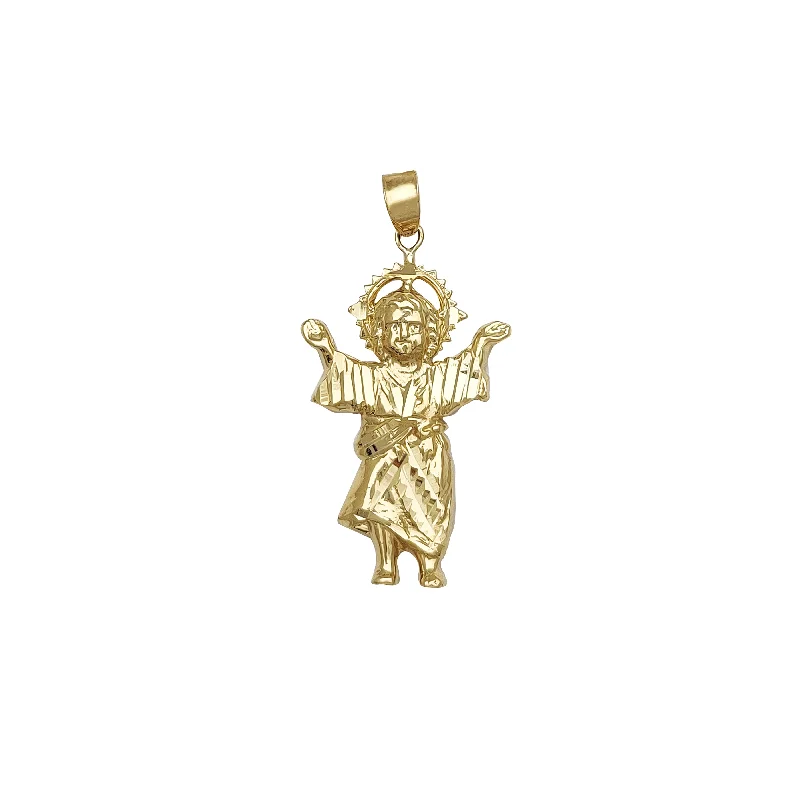 Glow - in - the - Dark Starry Sky Pendant for Nighttime AdventuresDivine Child Baby Jesus Pendant (14K)