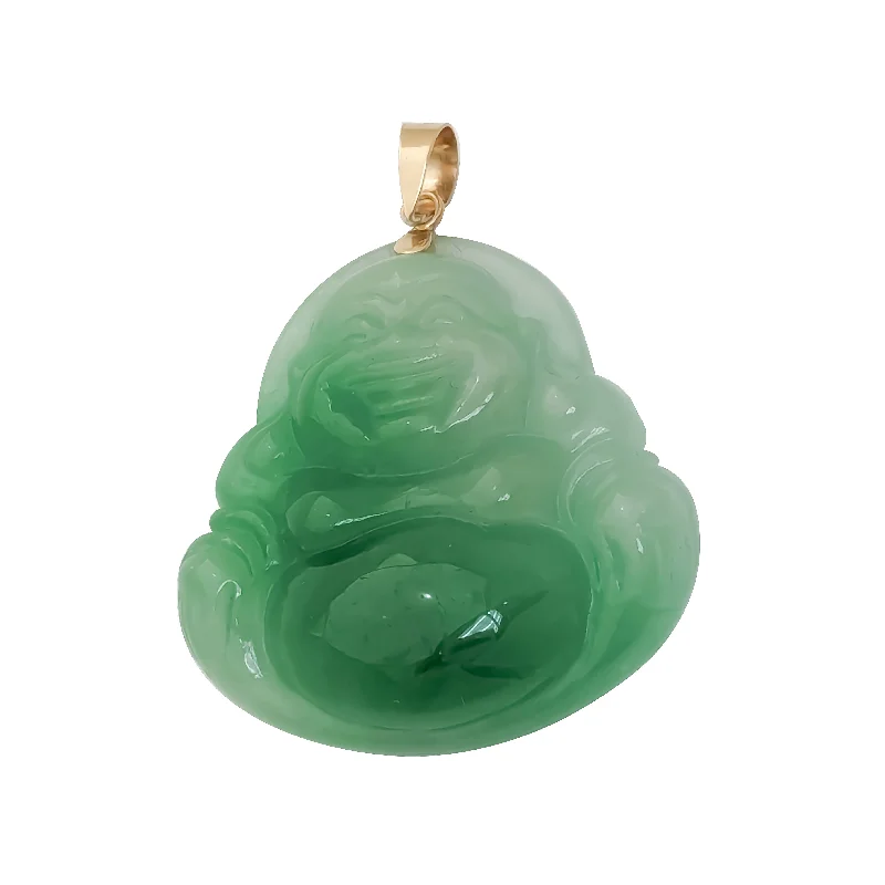 3D - Printed Polymer Clay Animal - Print Pendant for a Fun and Quirky AccessoryBuddha Pendant (14K)