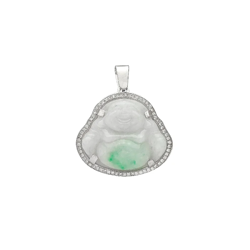 3D - Printed Polymer Clay Animal - Print Pendant for a Fun and Quirky AccessoryDiamond Frame Buddha Jade Pendant (14K)