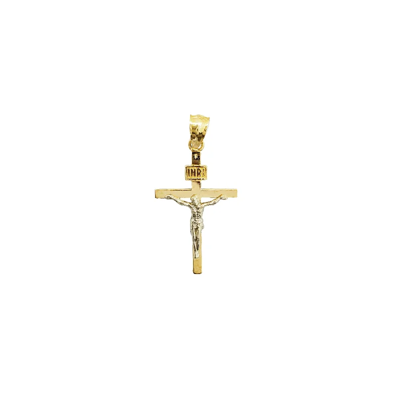 Military - Inspired Dog Tag Pendant with Engraved Service NumbersPlain Jesus Cross Pendant (14K)